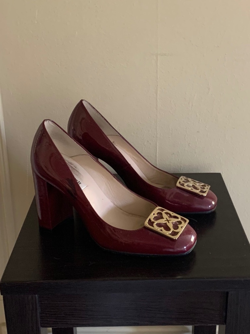 Gorgeous LK Bennett Red Patent Leather Pumps (38/7)